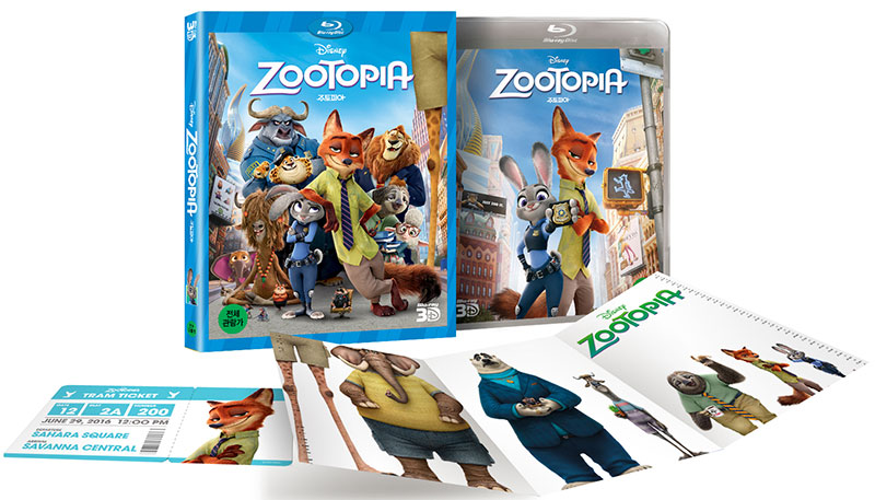 Zootopia (2016,2 Discs,Blu-ray)