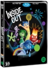 Blu-Ray]Inside Out  2D+3D Steelbook (2disc: 3D+2D) + 6P Photo Cards Limited Edition  / Blu-Ray]인사이드 아웃 : 스틸북 한정판 콤보팩 (2disc: 3D+2D)