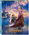 Blu-Ray]Tangled  2D+ 3D (2disc) Steelbook Lenticular Limited Edition (Kimchidvd Exclusive No.4) / Blu-Ray]라푼젤 2D+ 3D 스틸북 한정판(렌티큘러)(1300장)