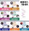 VCD]BALL ROOM DANCE box / VCD]볼륨댄스 셋 (7disc)