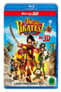 Blu-Ray]The Pirates! Band of Misfits / Blu-Ray]허당 해적단 3D [허당 해적단 캐릭터 타투 1:1증정]